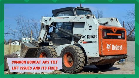 bobcat skid steer code m6803|bobcat acs lift tilt problem.